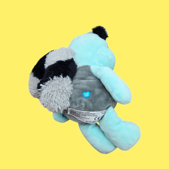 Care Bears Wish Bear 10" Bandit Mask Raccoon Plush Stuffed Toy Halloween Theme - Picture 6 of 13